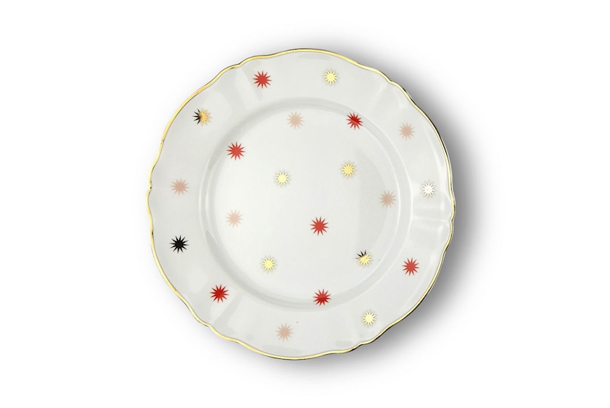 Dinner plate Abracadabra Volta porcelain Bitossi home