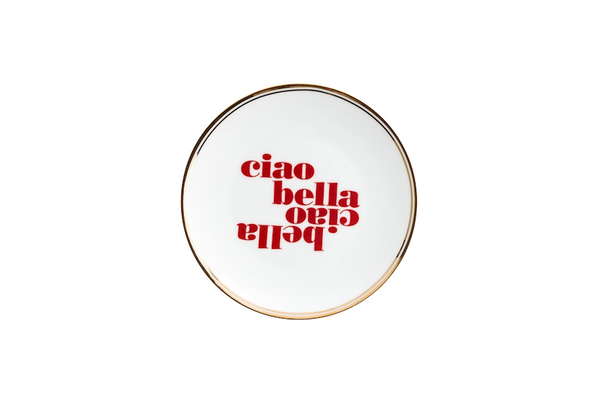 Little plate La Tavola Scomposta porcelain Ciao bella Bitossi home