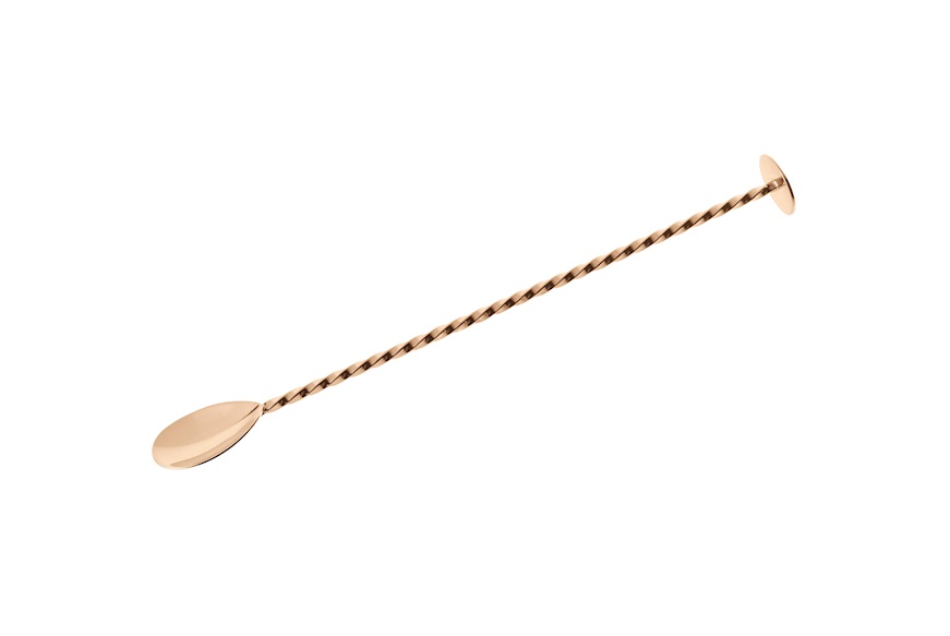 Cocktail spoon Bar steel copper Paderno