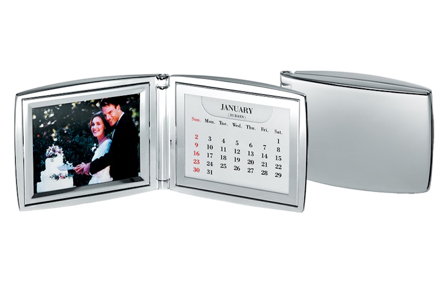 Calendar Picture frame silver plated Selezione Zanolli