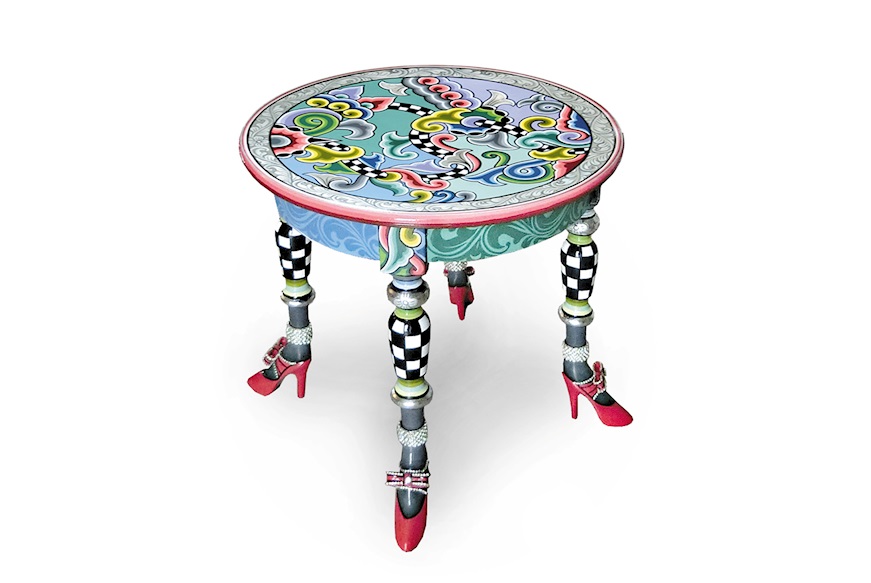 Versailles Side Table S hand painted Tom's Drag