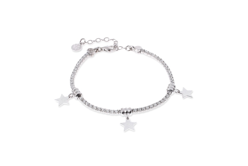 Bracelet Chic&Charm silver with stars and white zircons Nomination