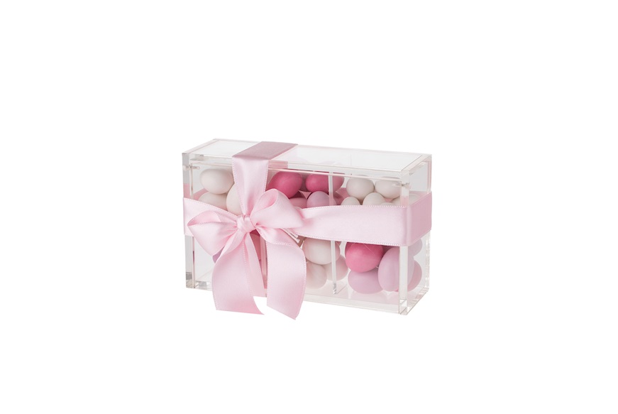 Box with sugared almonds or tenerezze Selezione Zanolli