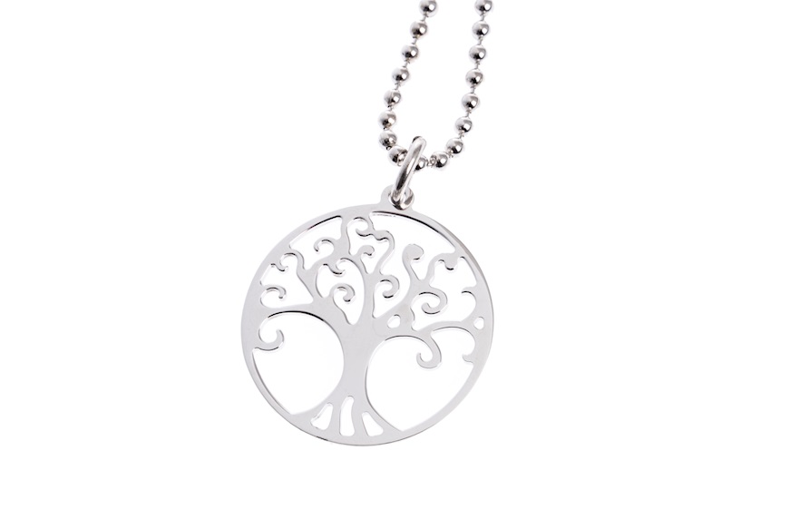 Keychain Tree of Life silver Selezione Zanolli
