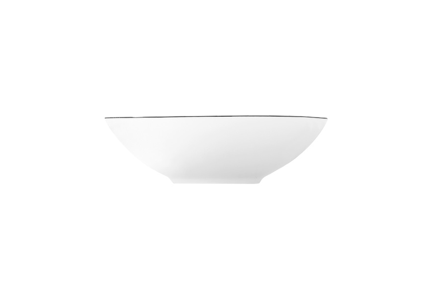 Soup plate Arcadia Bianco porcelain Richard Ginori