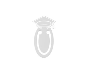Idea regalo Laurea Segnalibro Cappello della Laurea argento Selezione Zanolli