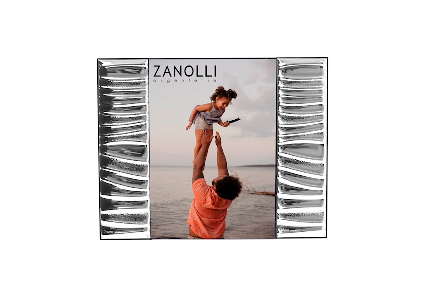 Picture frame New Wave bilaminated Silver Selezione Zanolli
