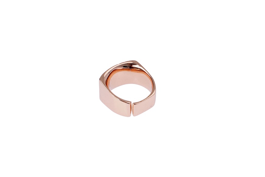 Ring in rosè bronze Unoaerre
