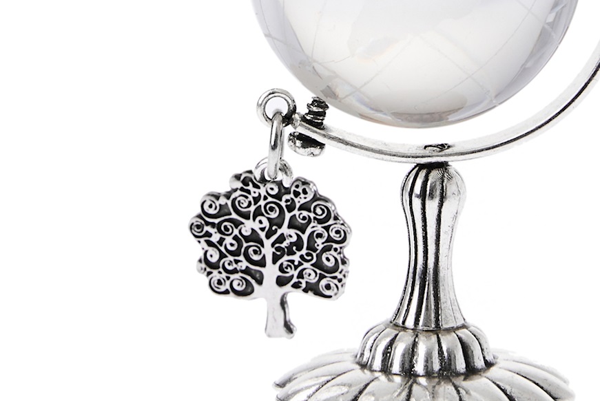Globe with tree of life pendant and box Selezione Zanolli