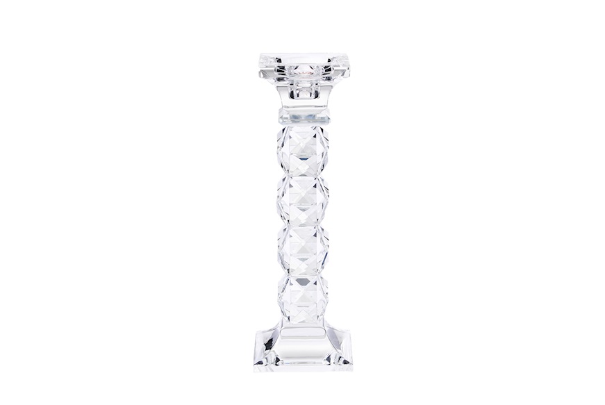 Candle holder Cristal Line crystal one flame Selezione Zanolli