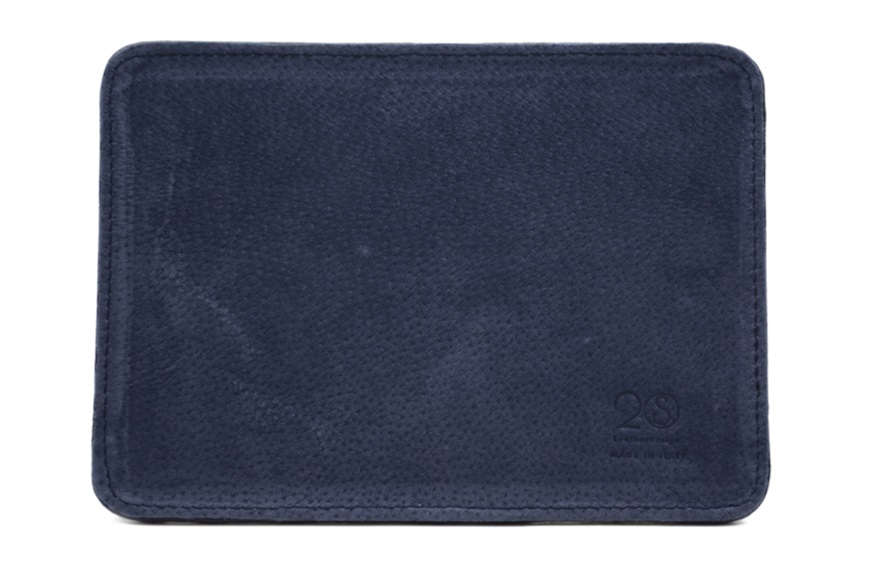 Mouse pad Table leather blue navy Selezione Zanolli
