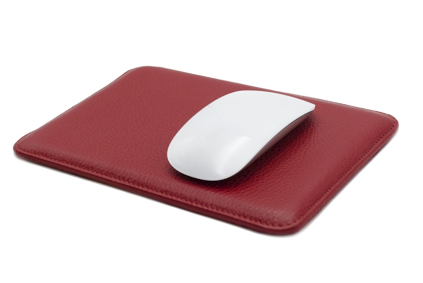 Mouse pad Table leather red Selezione Zanolli