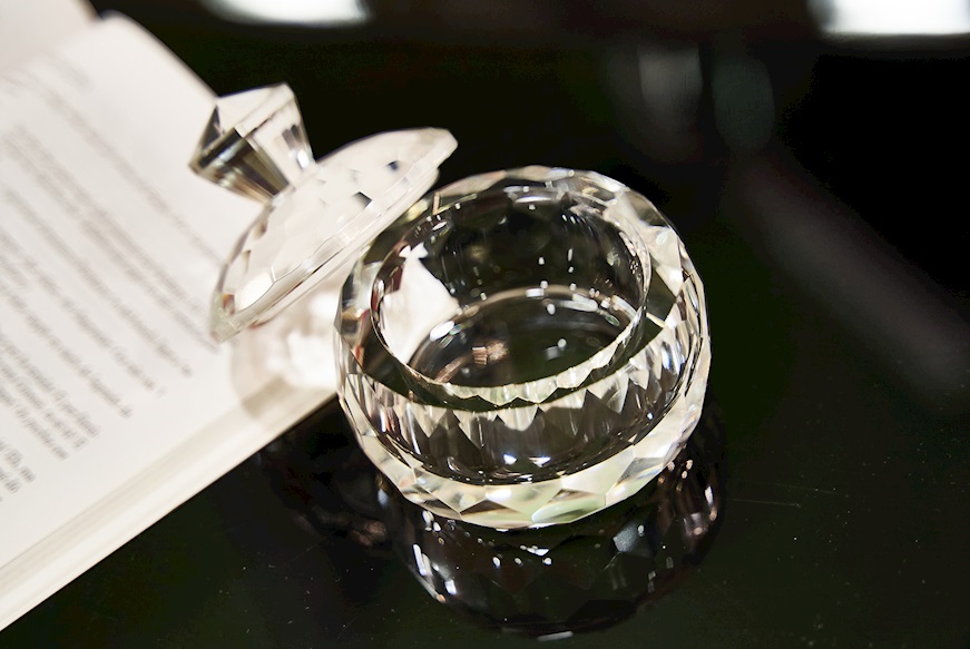 Scatola Portagioie cristallo con coperchio Selezione Zanolli