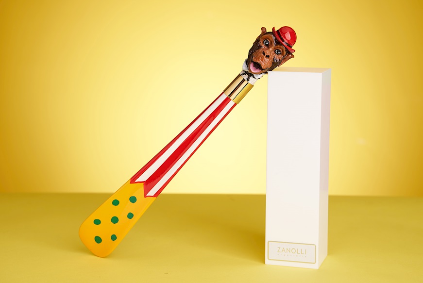 Shoehorn Monkey with Hat hand-painted Selezione Zanolli