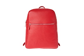 Idea regalo Laurea Zaino Folio pelle rossa Selezione Zanolli