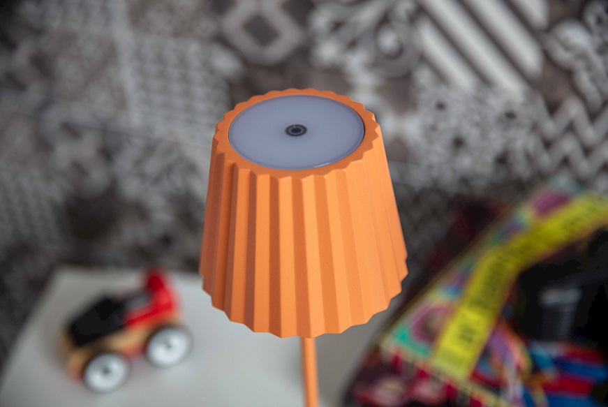 LED table lamp Troll 2.0 orange Sompex