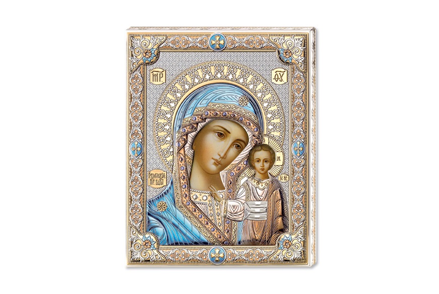 Madonna di Kazan argento pvd Selezione Zanolli
