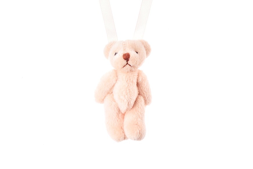 Teddy Bear with pink ribbon Selezione Zanolli