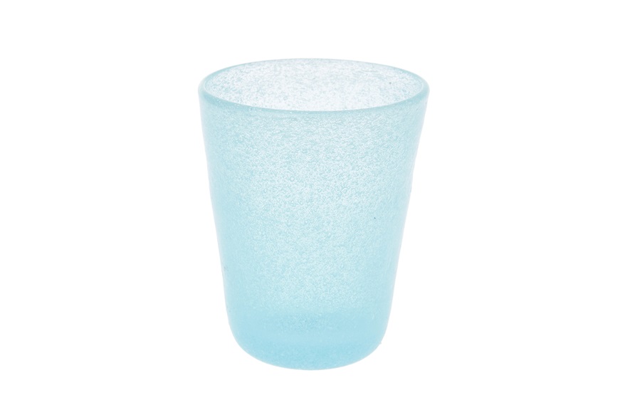 Bicchiere azzurro Memento