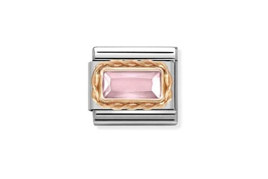 Pietra Rosa Composable acciaio e oro rosa Nomination
