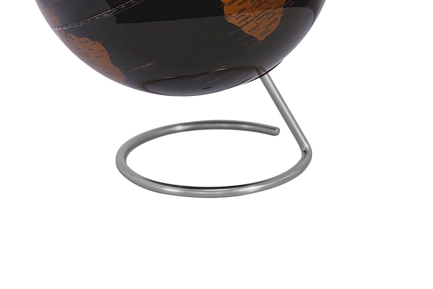 Mappamondo con globo nero e pin magnetici Selezione Zanolli