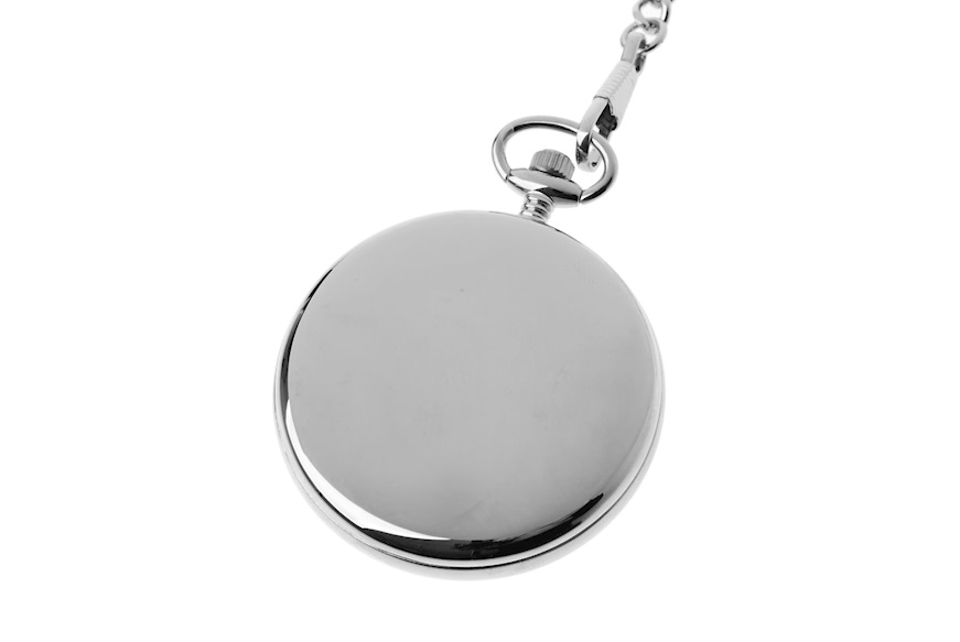 Pocket Watch Mount Royal steel with white dial Selezione Zanolli