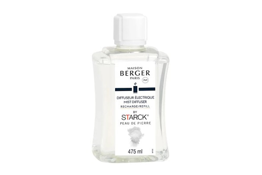 Gift pack electric diffuser X Starck Grise with Peau de Pierre fragrance Maison Berger Paris
