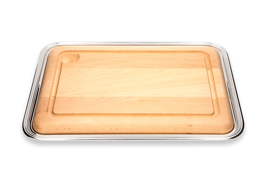 Roast tray silver plated in English style Selezione Zanolli