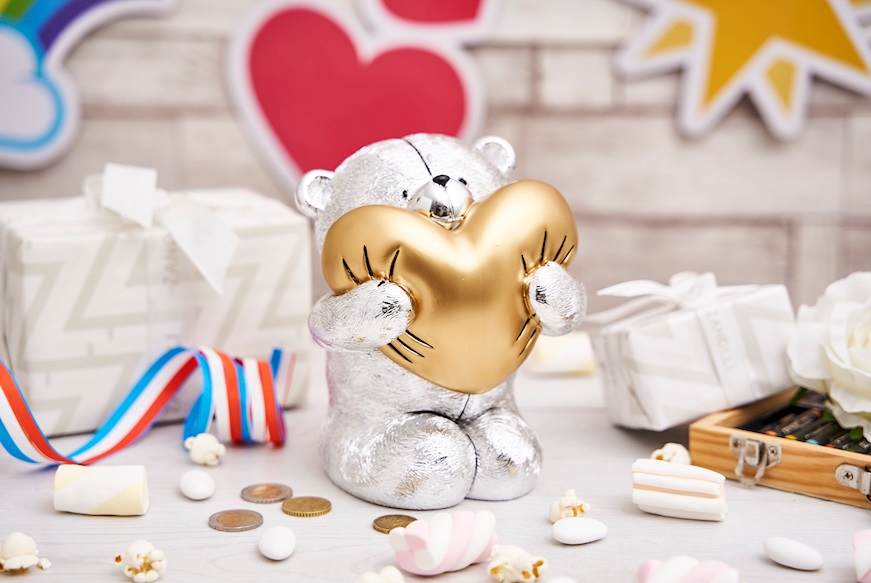 Regali-di-natale-per-bambini-Salvadanaio-Orsetto-Forever-Friends